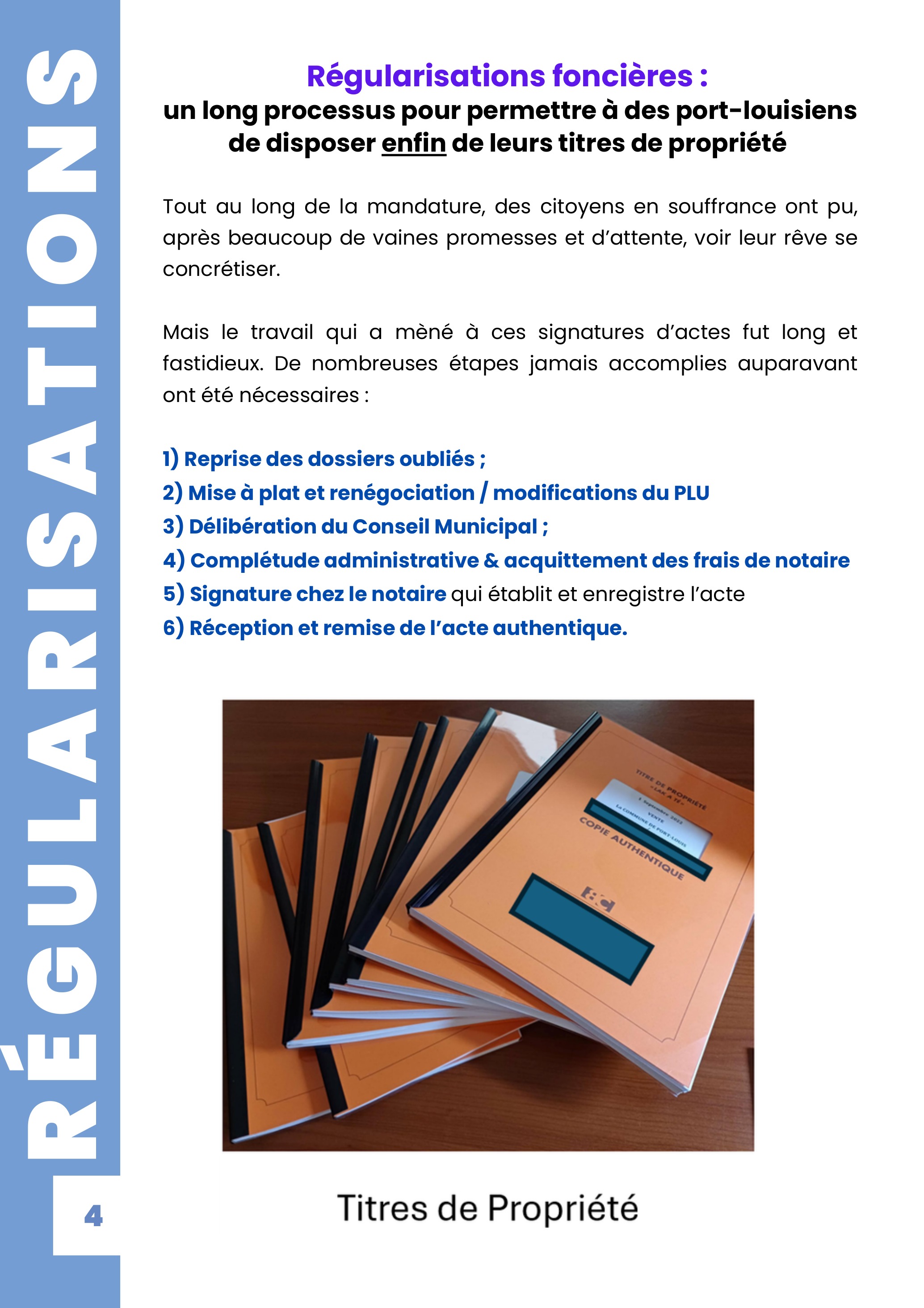 Page 4 — Spécial Foncier